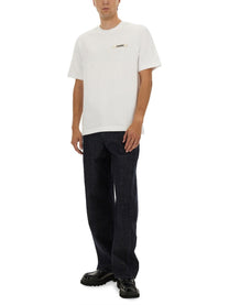 JACQUEMUS Men's The Grosgrain Shirt White