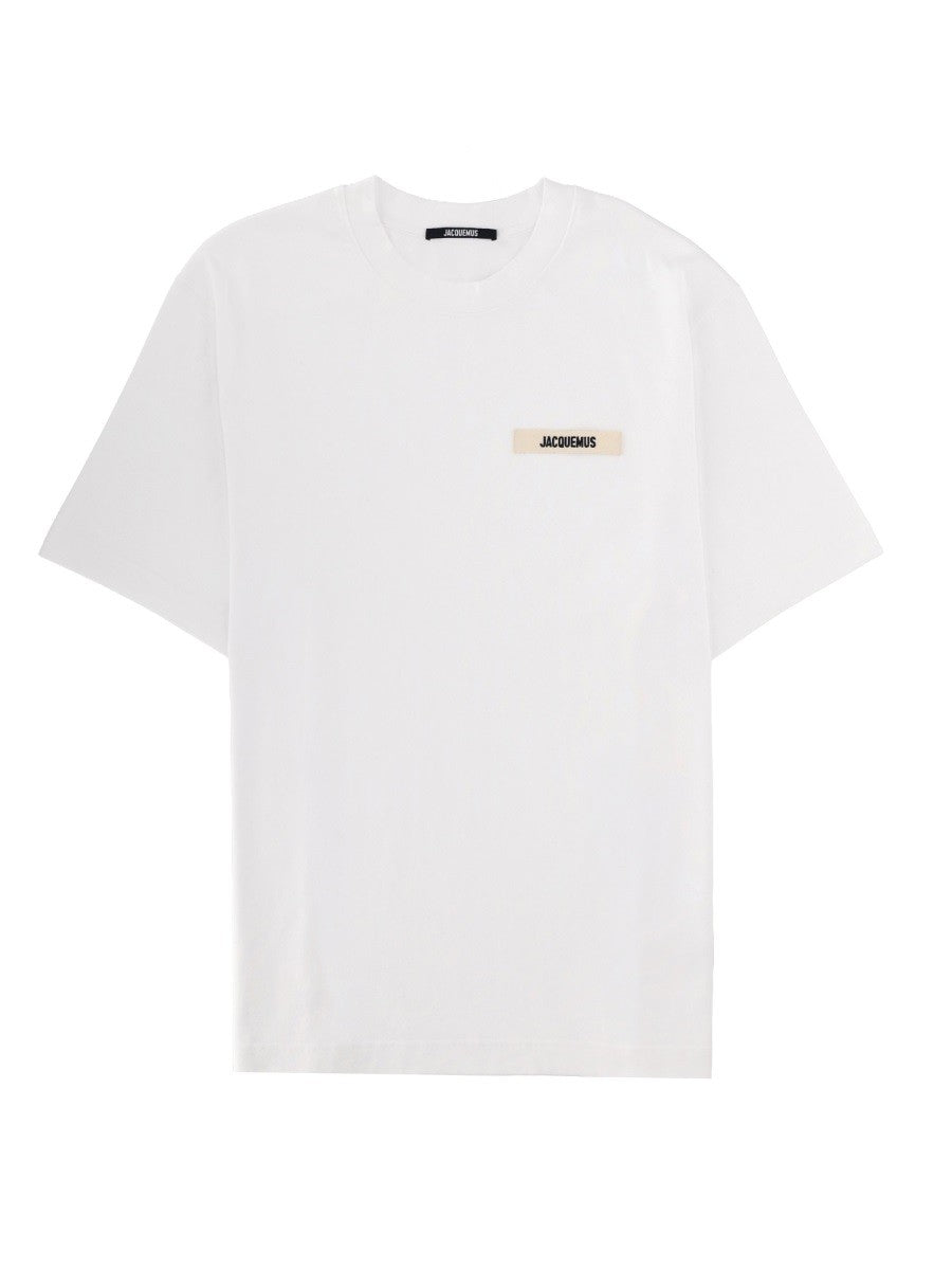 JACQUEMUS Men's The Grosgrain Shirt White