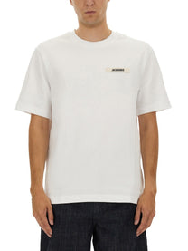 JACQUEMUS Men's The Grosgrain Shirt White