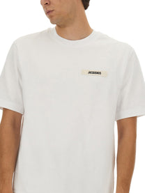 JACQUEMUS Men's The Grosgrain Shirt White