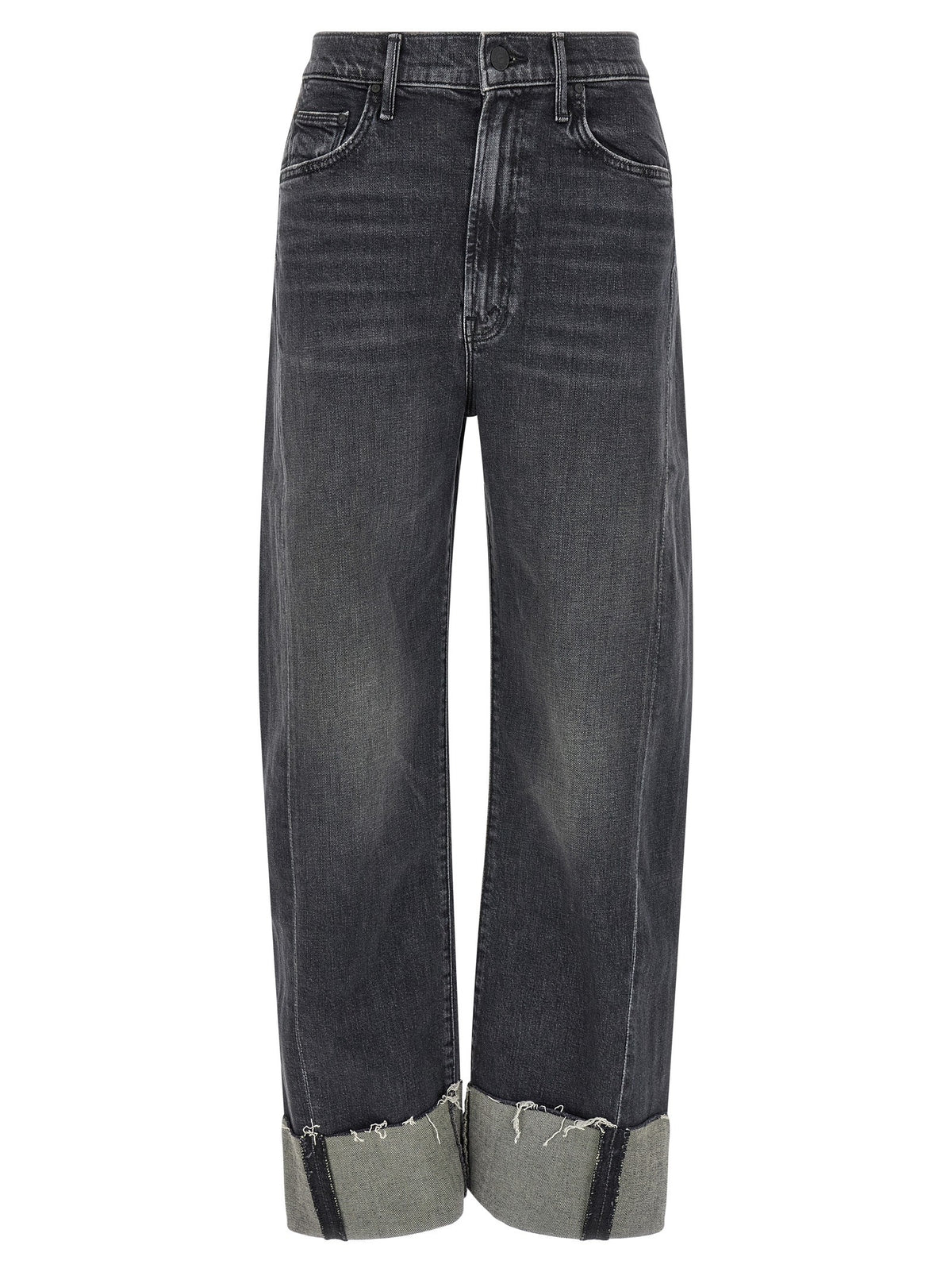 MOTHER The Half Pipe Cuff Jeans Grey