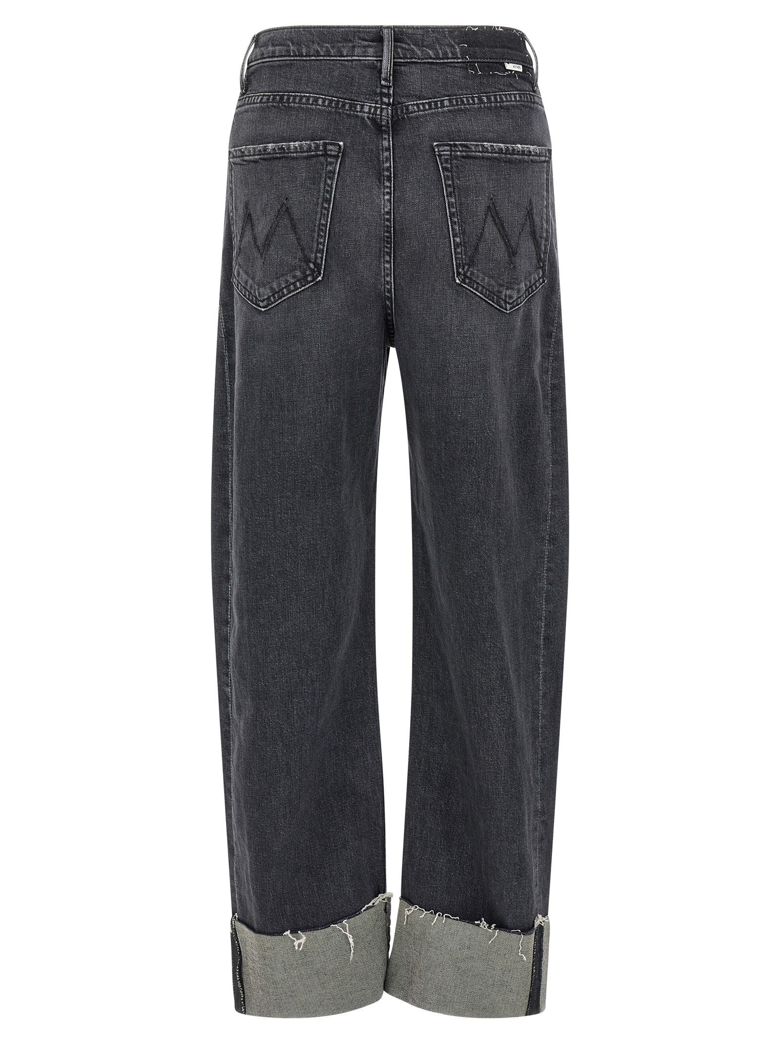 MOTHER The Half Pipe Cuff Jeans Grey