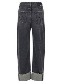 MOTHER The Half Pipe Cuff Jeans Grey