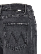 MOTHER The Half Pipe Cuff Jeans Grey, view 4