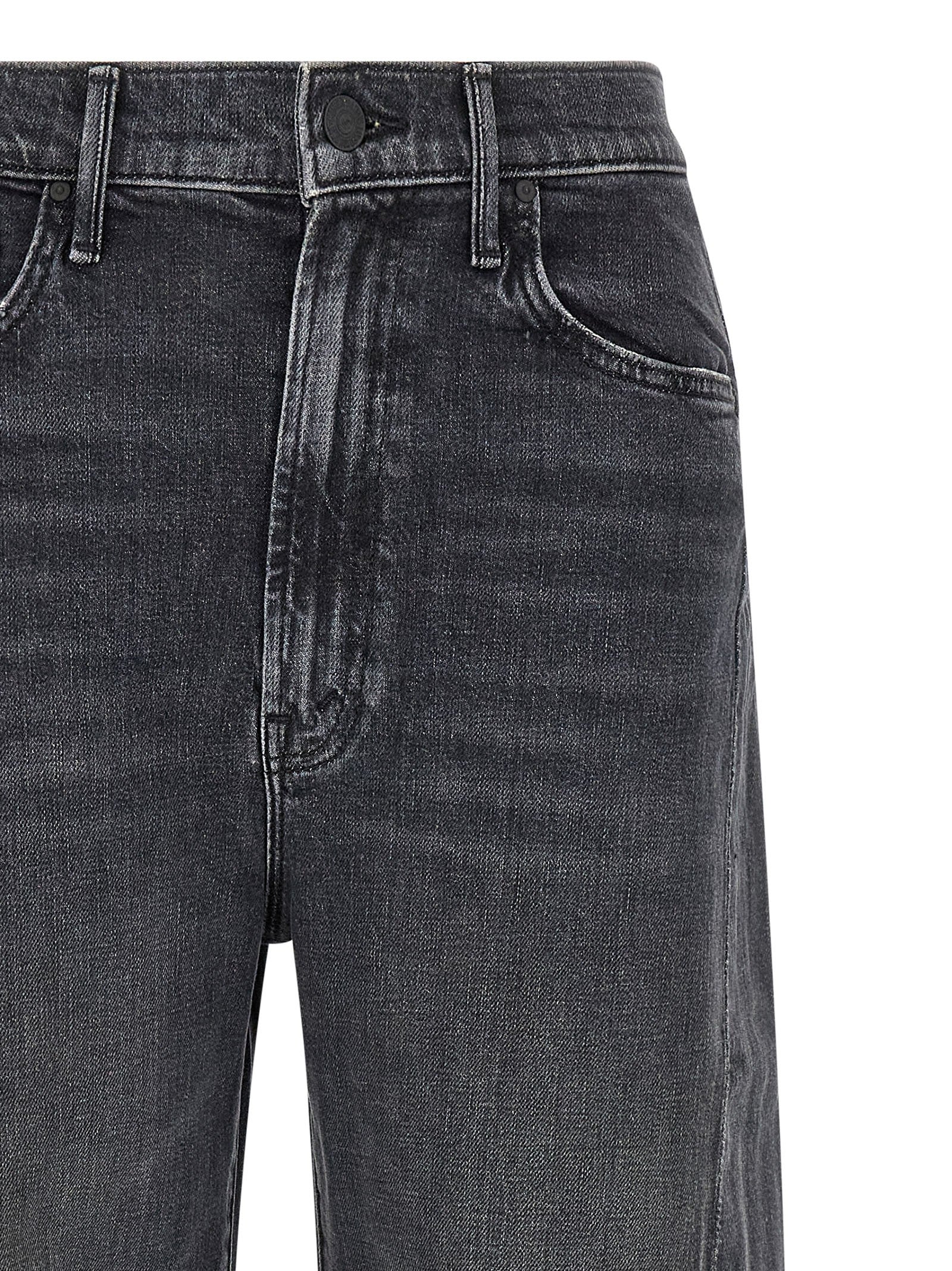MOTHER The Half Pipe Cuff Jeans Grey