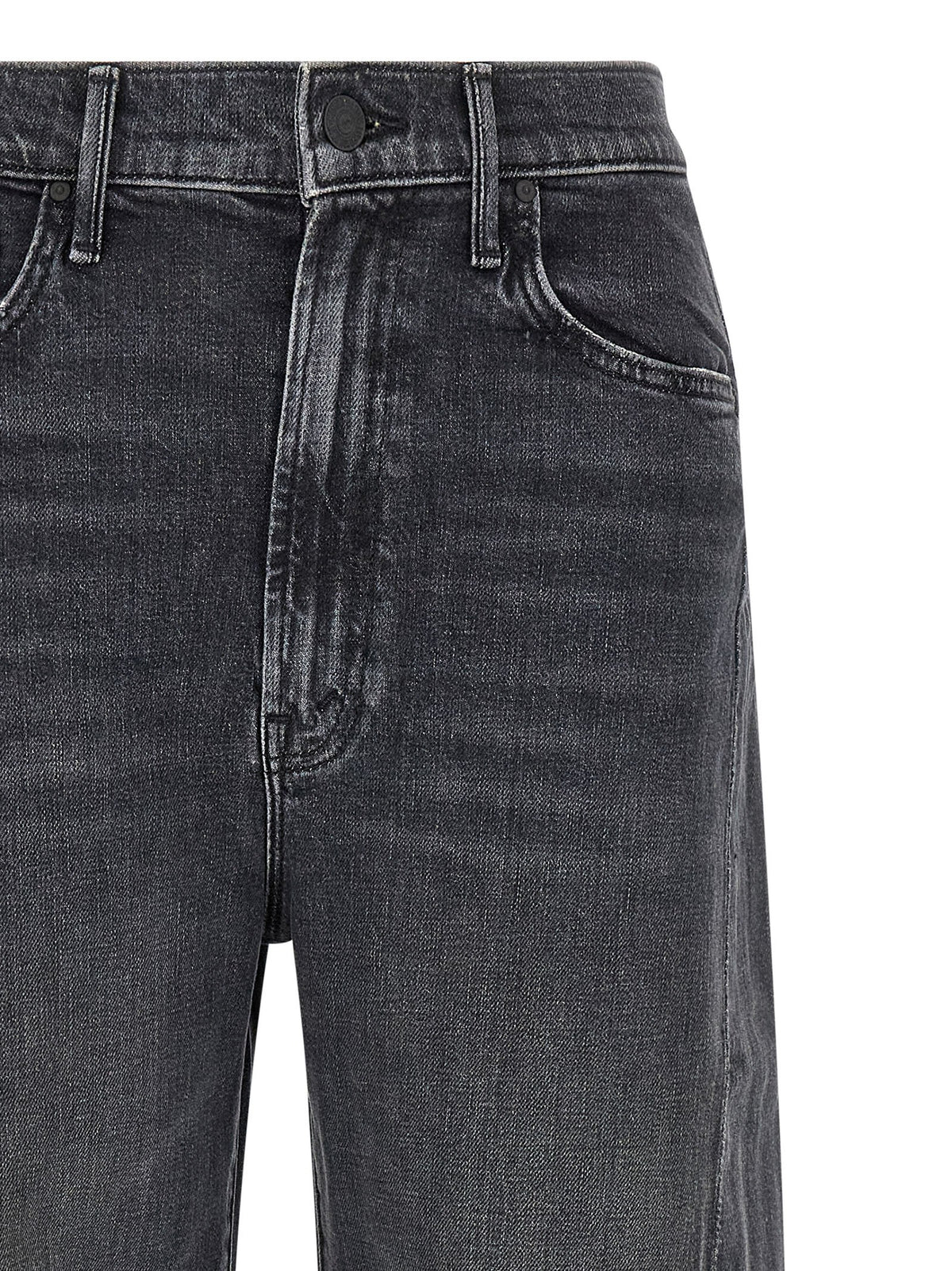 MOTHER The Half Pipe Cuff Jeans Grey, view 3