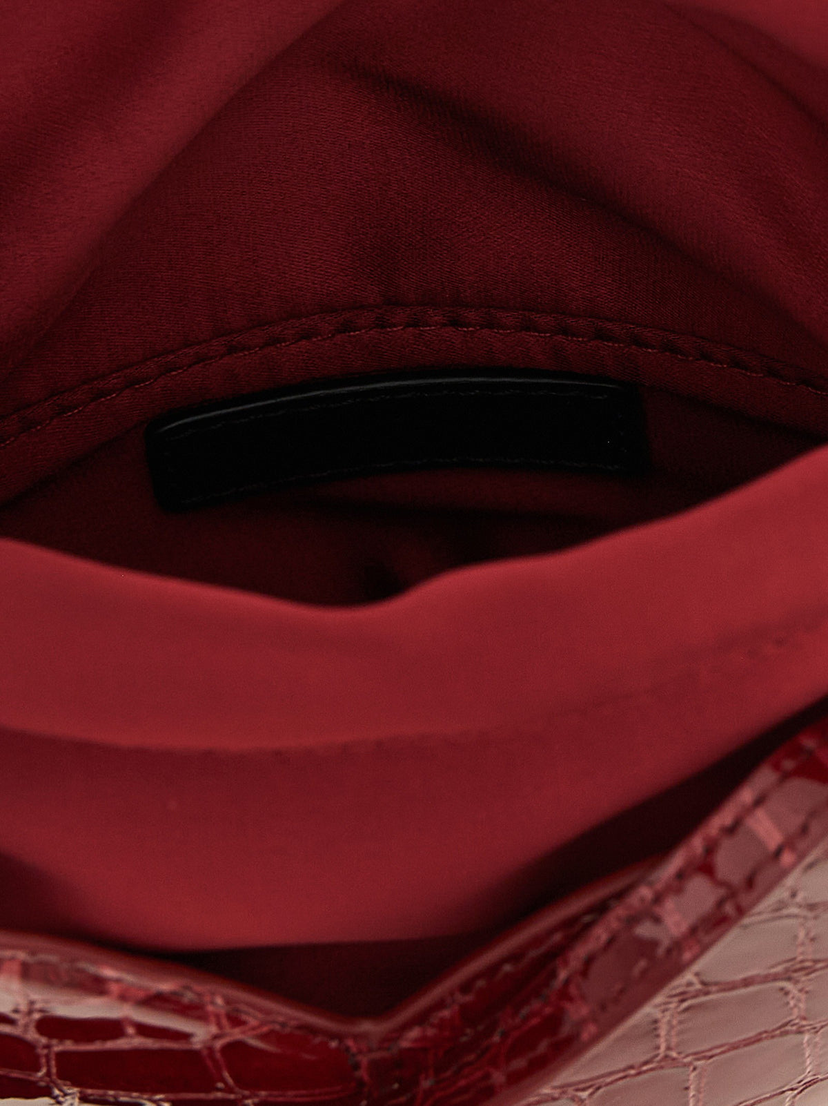 ROTATE Birger Christensen The Heart Burgundy Handbag Red, view 4