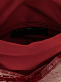 ROTATE Birger Christensen The Heart Burgundy Handbag Red, view 4