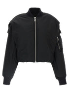 Jean Paul Gaultier The Hooded Bomber Jacket Black