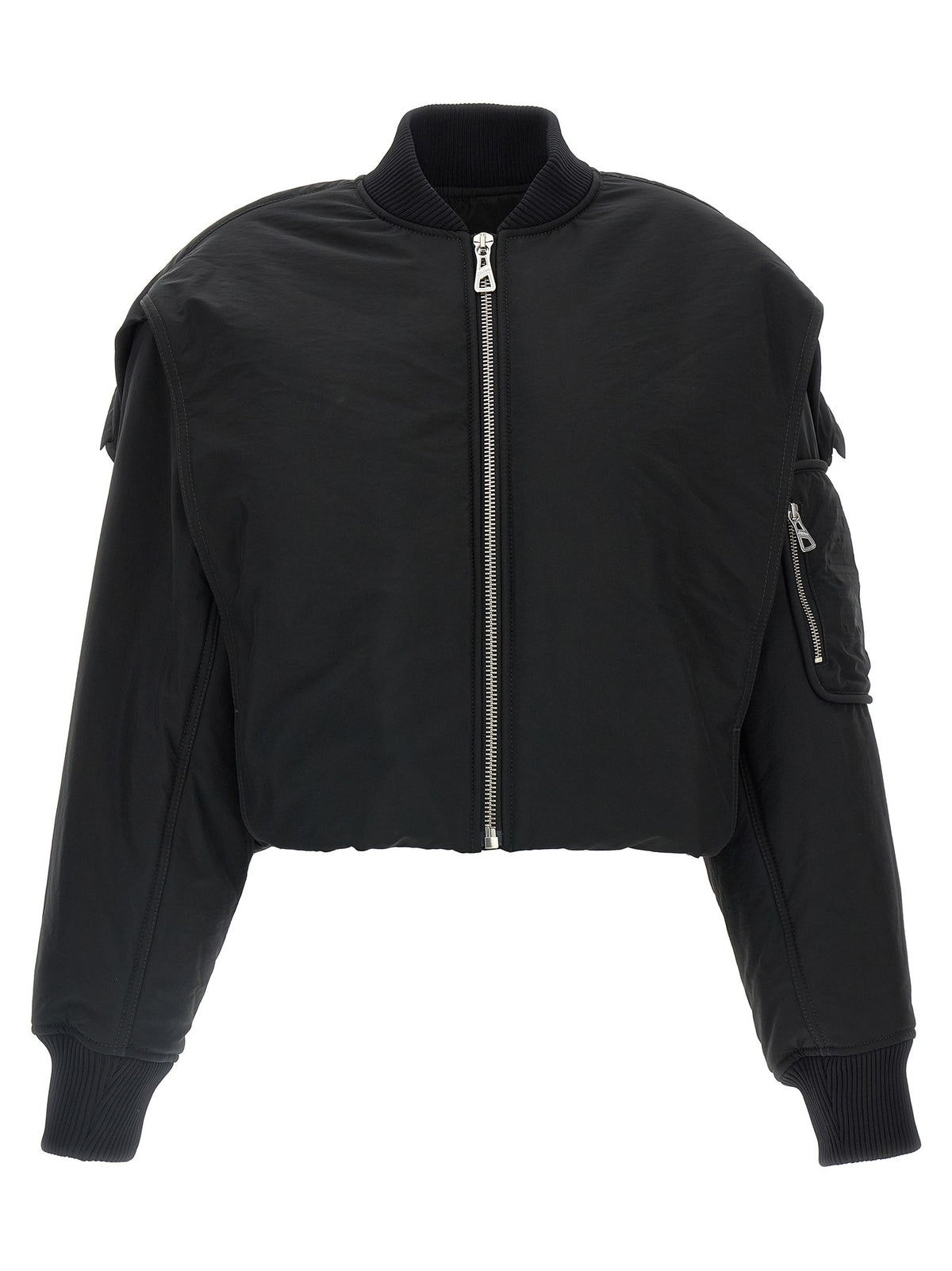 Jean Paul Gaultier The Hooded Bomber Jacket Black