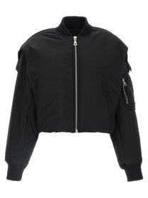 Jean Paul Gaultier The Hooded Bomber Jacket Black