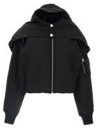 Jean Paul Gaultier The Hooded Bomber Jacket Black, view 2