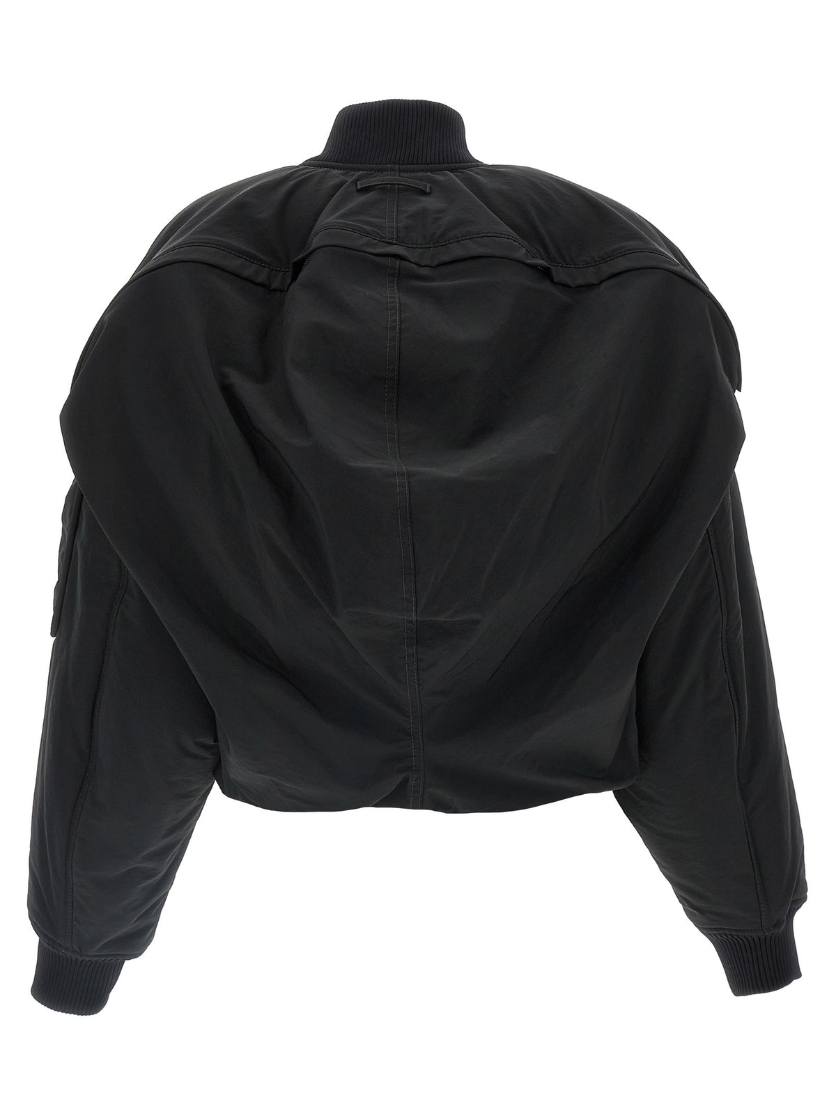 Jean Paul Gaultier The Hooded Bomber Jacket Black