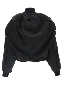 Jean Paul Gaultier The Hooded Bomber Jacket Black
