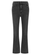 MOTHER The Hustler Ankle Jeans Grey