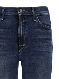 MOTHER The Hustler Ankle Jeans Blue