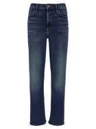 MOTHER The Hustler Ankle Jeans Blue