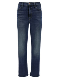 MOTHER The Hustler Ankle Jeans Blue