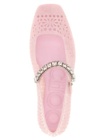 Jimmy Choo The Jelly Ballet Flats Blue