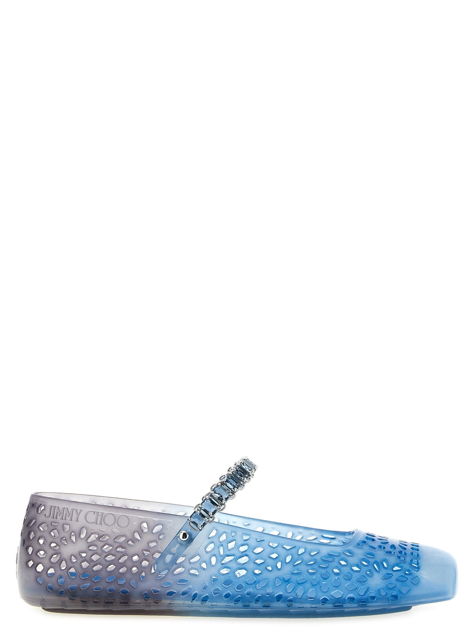 Jimmy Choo The Jelly Ballet Flats Blue