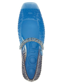 Jimmy Choo The Jelly Ballet Flats Blue