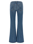 MOTHER The Jinx Heel Jeans Blue, view 2