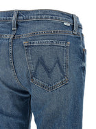 MOTHER The Jinx Heel Jeans Blue, view 4