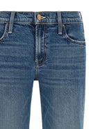 MOTHER The Jinx Heel Jeans Blue, view 3