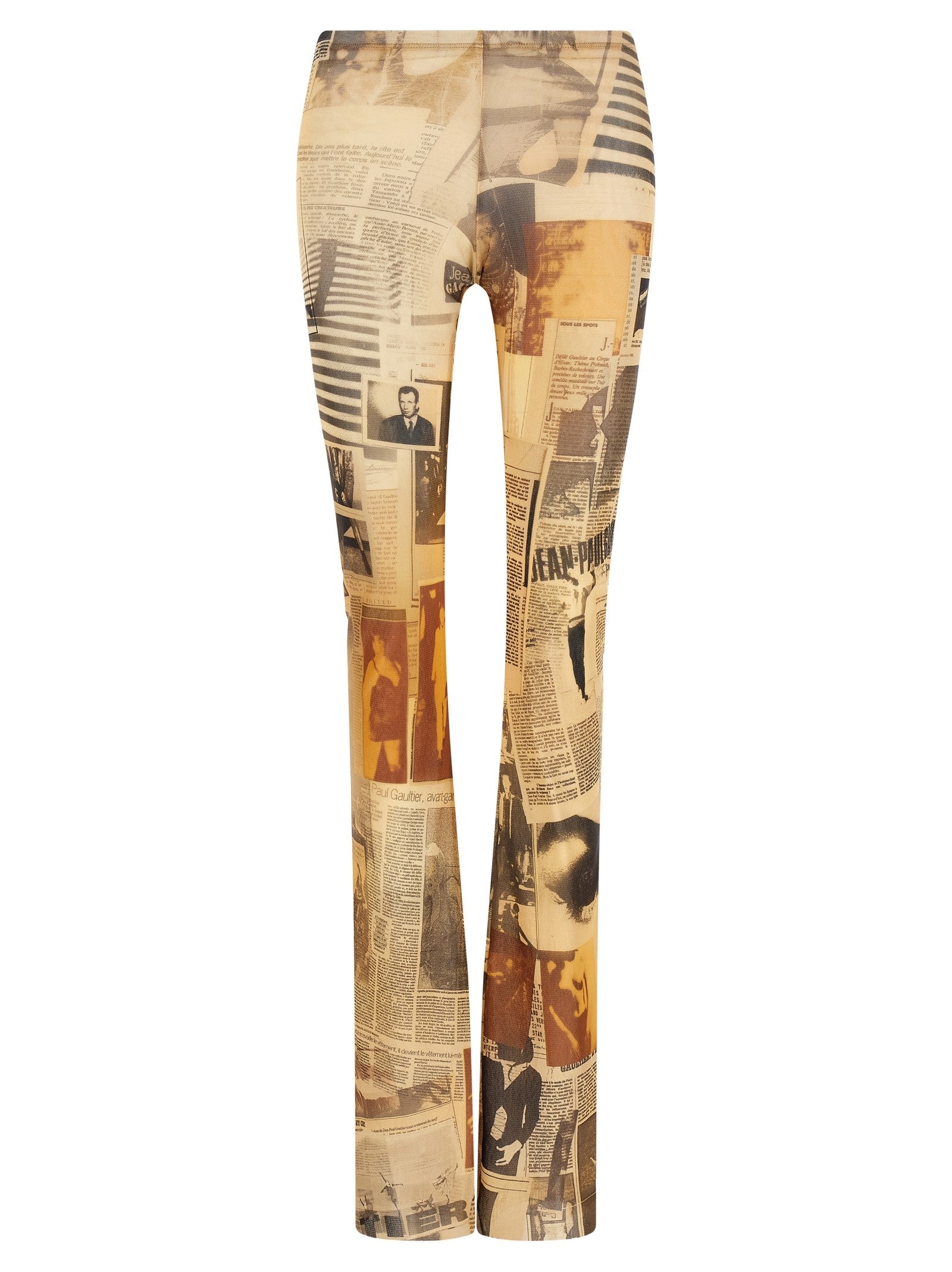 Jean Paul Gaultier The Journal Pants Gold