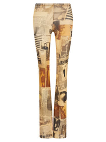 Jean Paul Gaultier The Journal Pants Gold