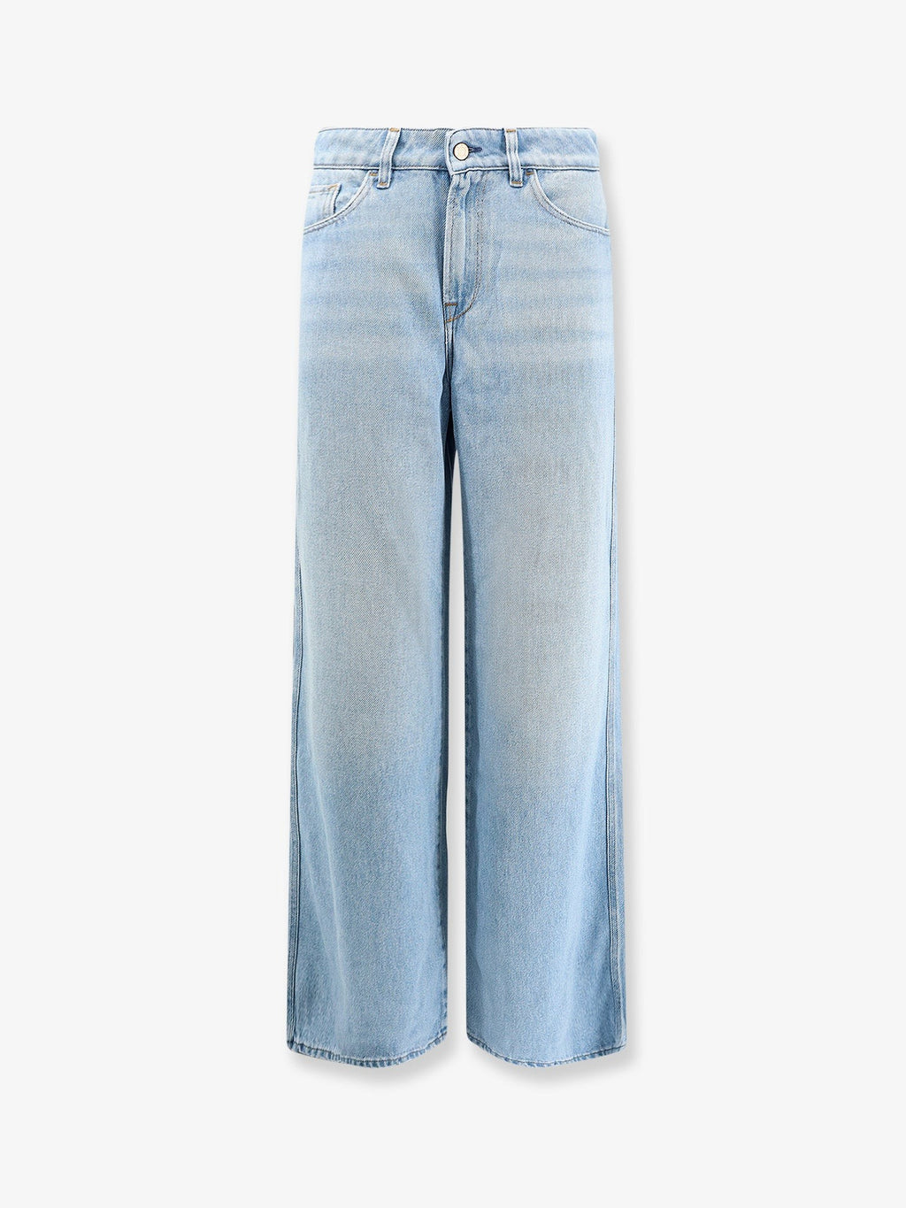 3x1 Women's The Kat Blue Denim Jeans Yellow