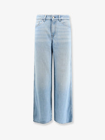 3x1 Women's The Kat Blue Denim Jeans Yellow