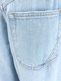 3x1 Women's The Kat Blue Denim Jeans Yellow