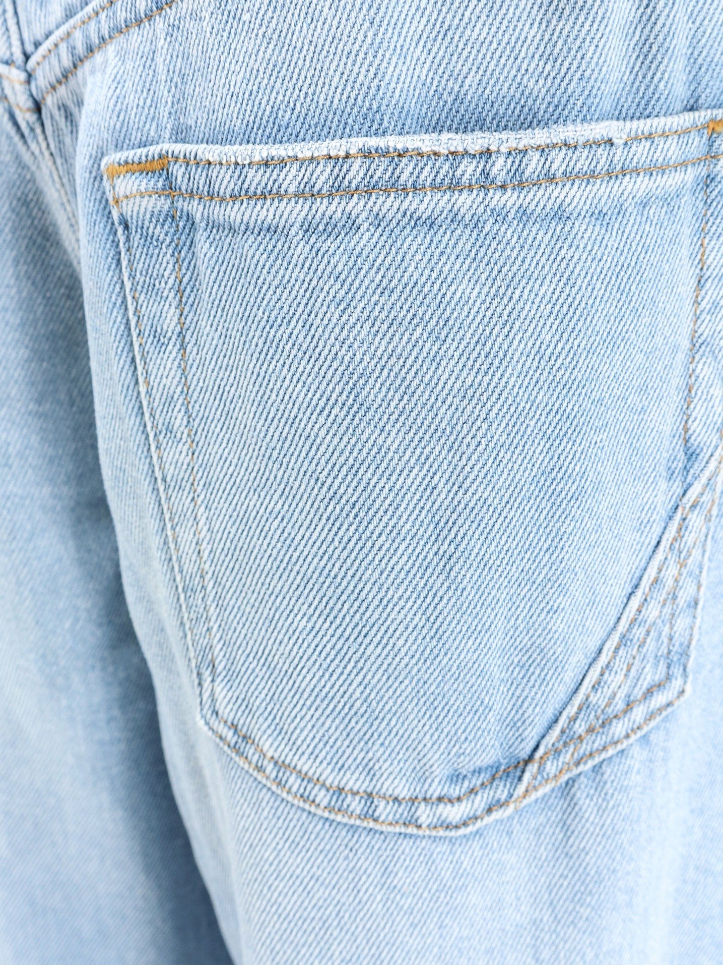 3x1 Women's The Kat Blue Denim Jeans Yellow