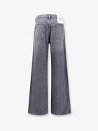 3x1 Women's The Kat Cotton and Lyocell Jeans Grey, view 4
