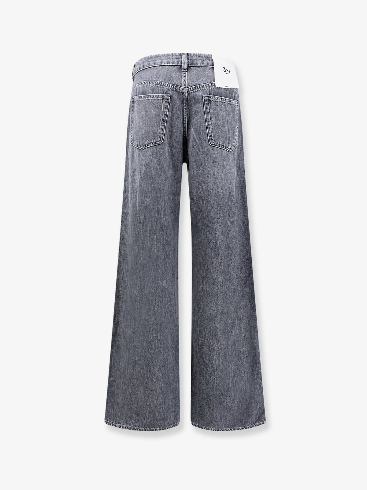 3x1 Women's The Kat Cotton and Lyocell Jeans Grey