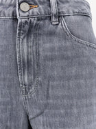 3x1 Women's The Kat Cotton and Lyocell Jeans Grey, view 5