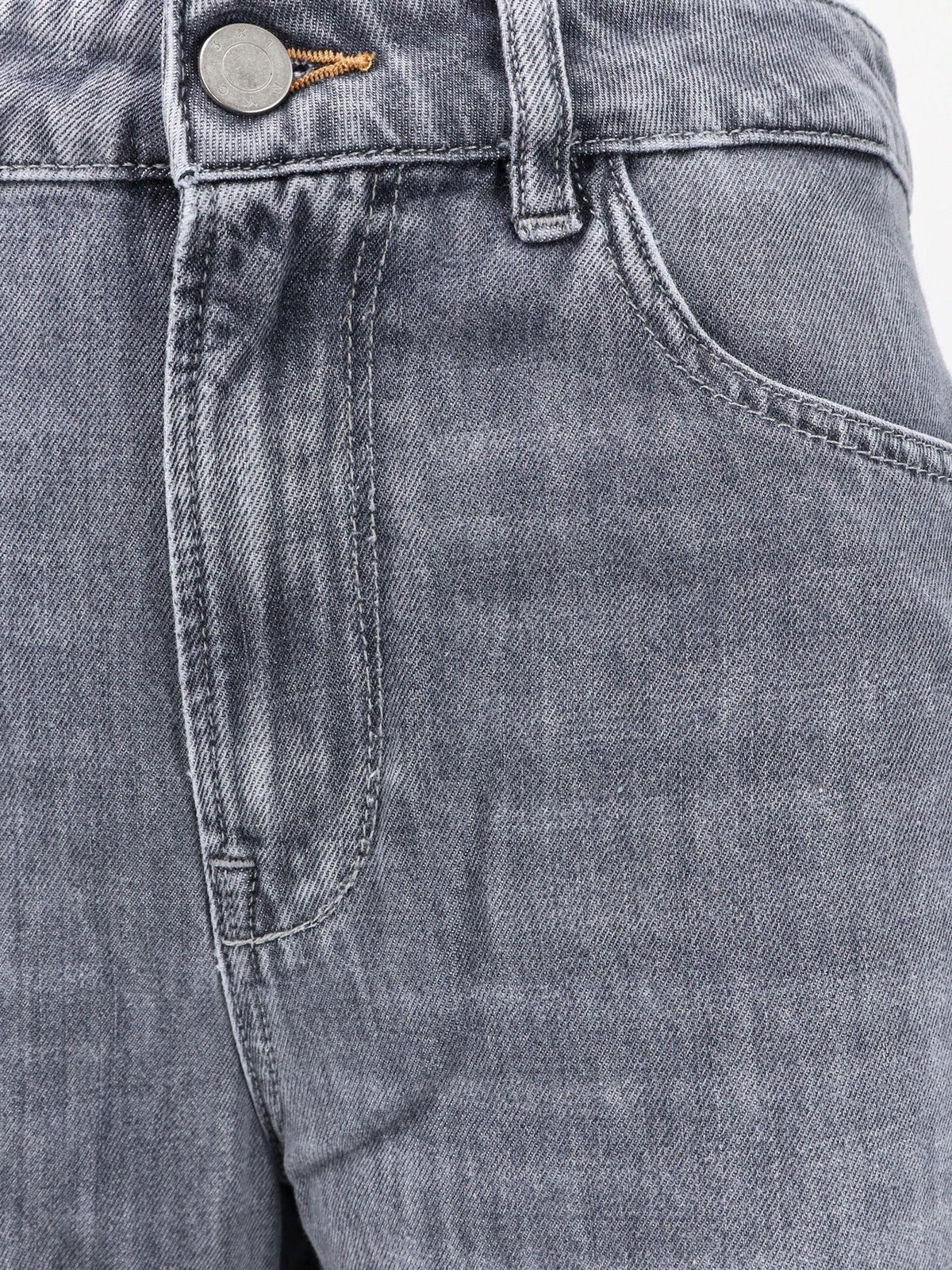 3x1 Women's The Kat Cotton and Lyocell Jeans Grey