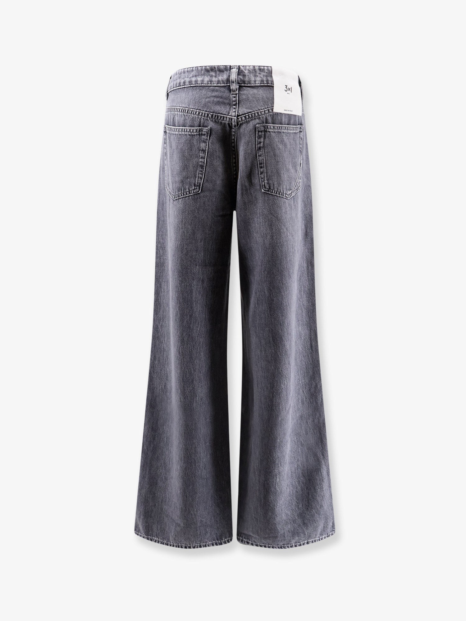 3x1 Women's The Kat Cotton and Lyocell Jeans Grey