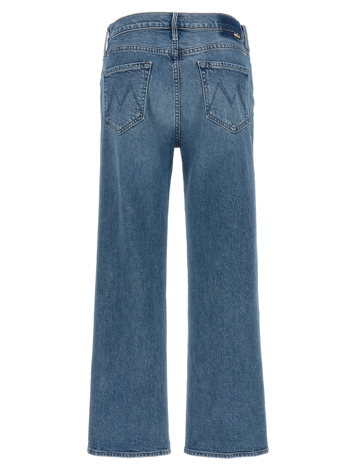 MOTHER The Kick It Ankle Jeans Blue, view 2