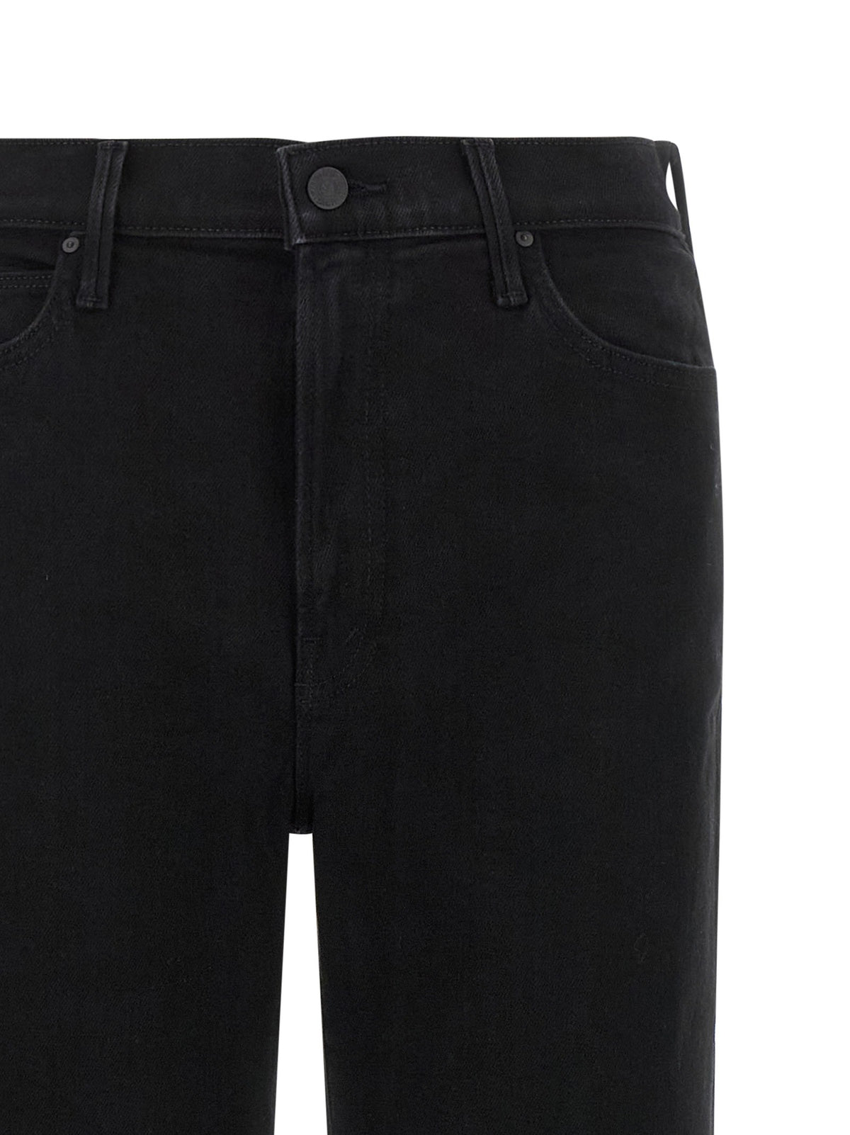 MOTHER The Kick It Jeans Black, view 3