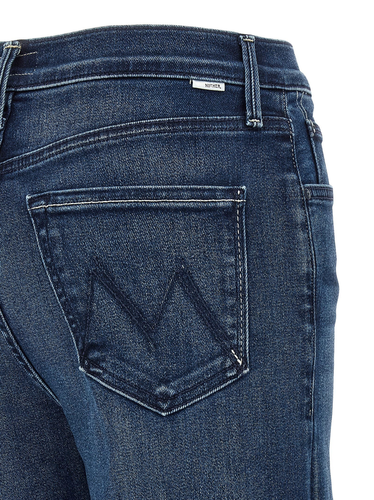 MOTHER The Kick It Jeans Blue, view 4