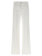 MOTHER The Kick It Jeans White