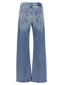 Mother The Lasso Sneak Jeans Blue