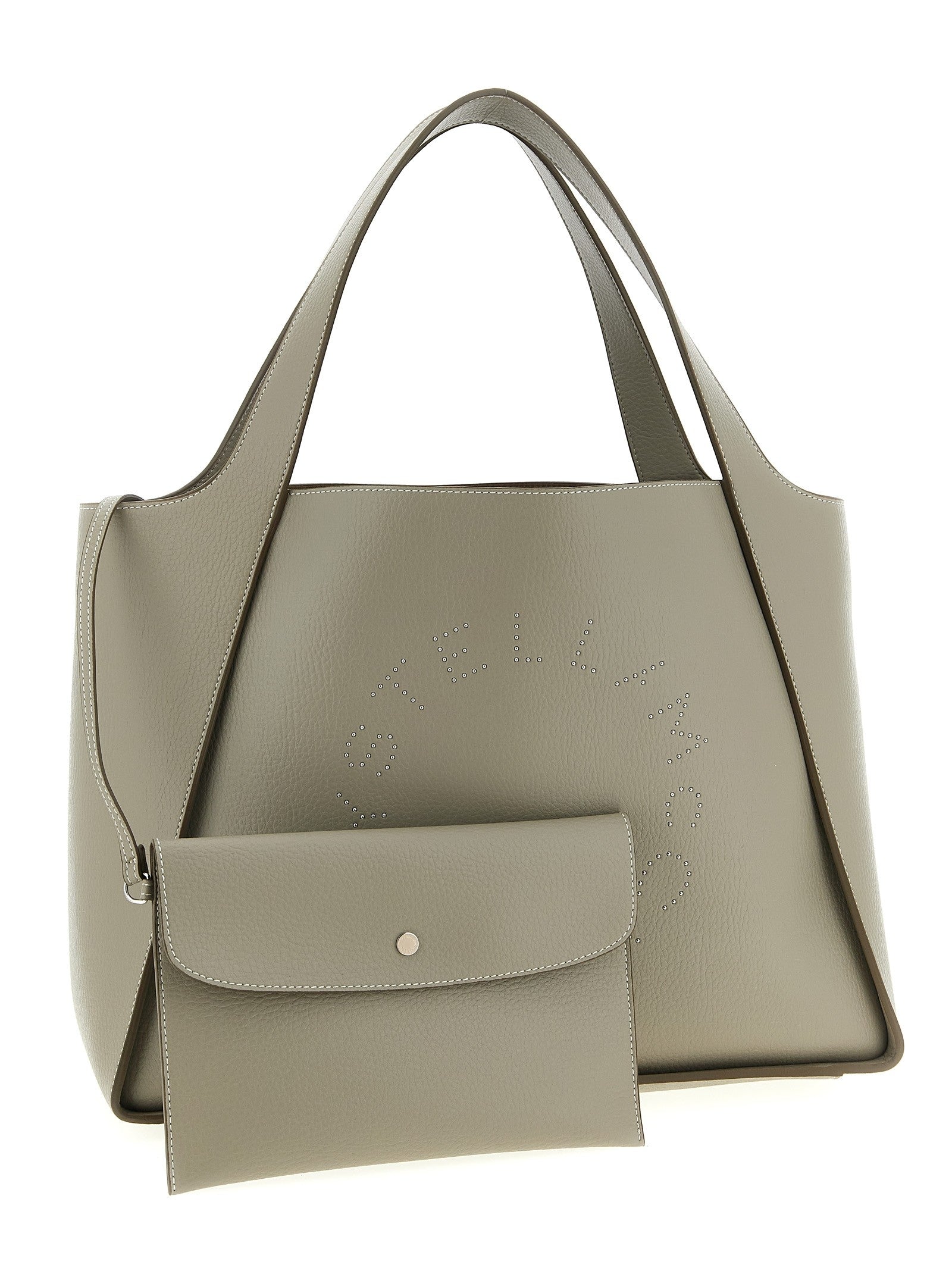 Stella McCartney The Bag Shopping Bag Beige