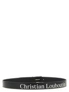 Christian Louboutin The Maxi Belt Belt Black, view 2