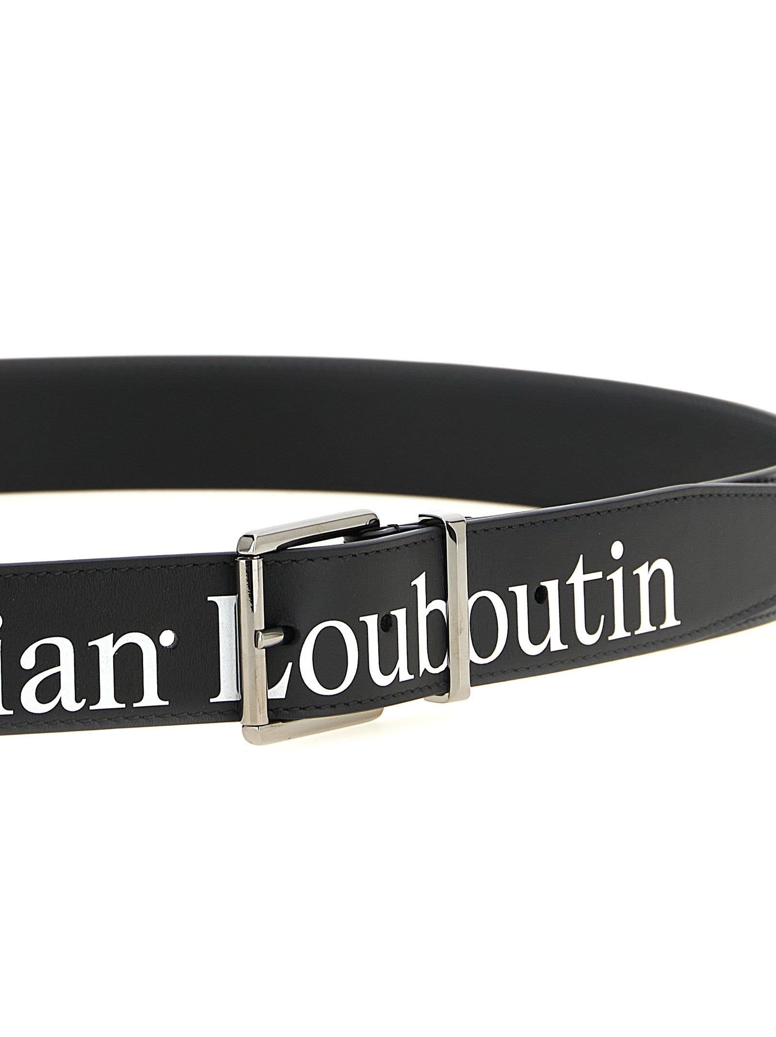 Christian Louboutin The Maxi Belt Belt Black