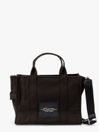 Marc Jacobs Women's The Medium Tote Canvas Crossbody Bag Black, view 2