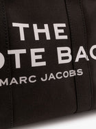 Marc Jacobs Women's The Medium Tote Canvas Crossbody Bag Black, view 5
