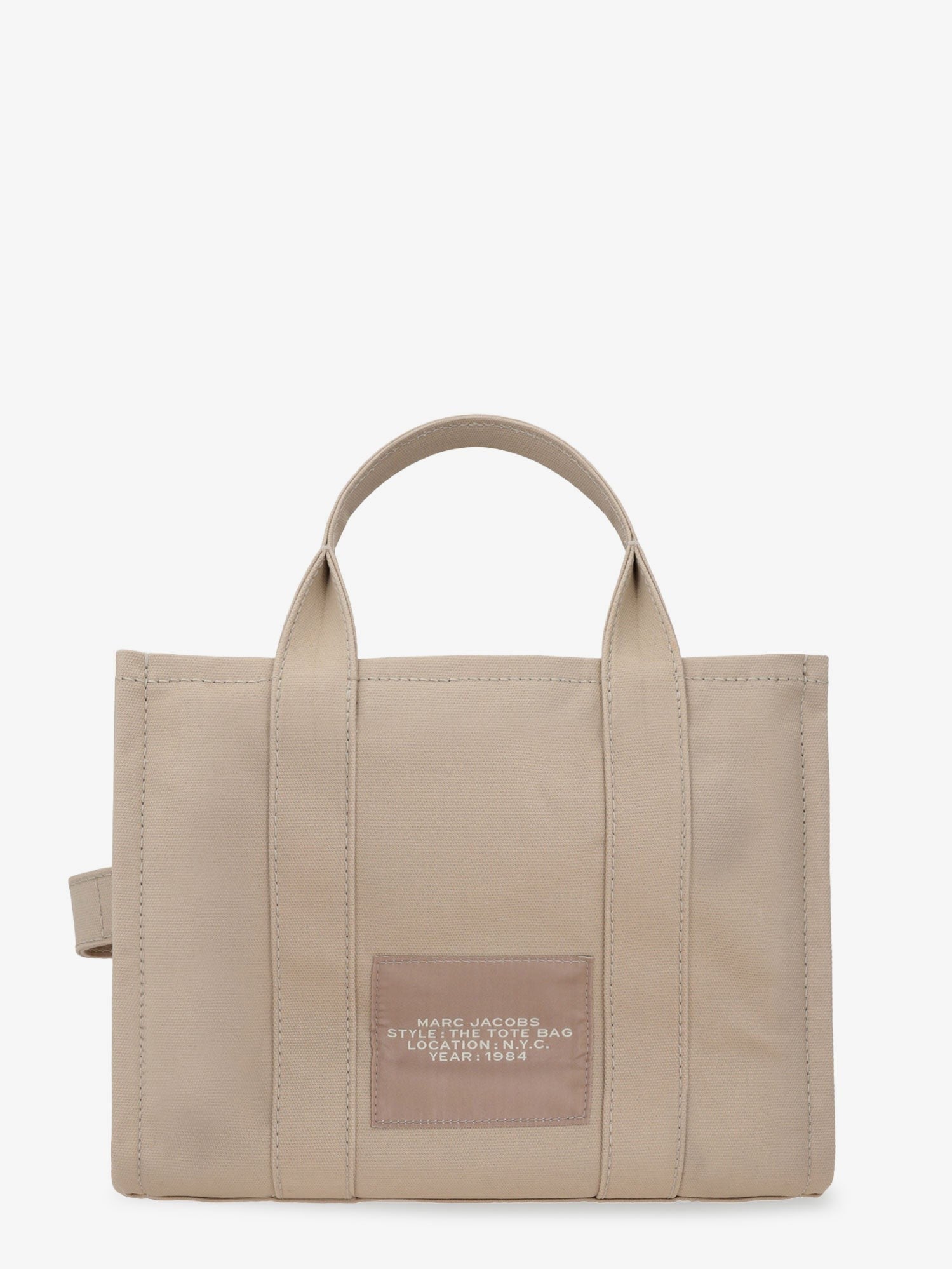 Marc Jacobs Women's The Medium Tote Denim Shoulder Bag Beige